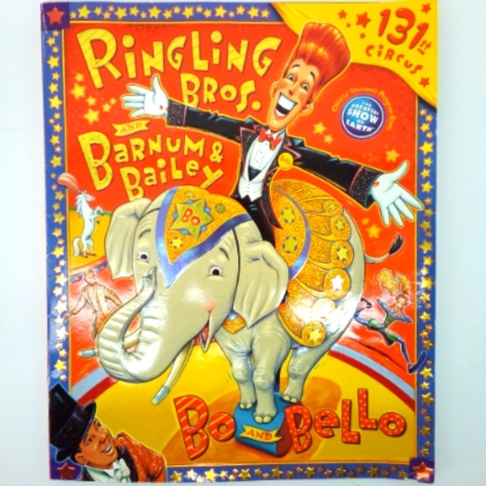 Vintage 2001 Ringling Bros. Barnum & Bailey Souvenir Program 131st Circus